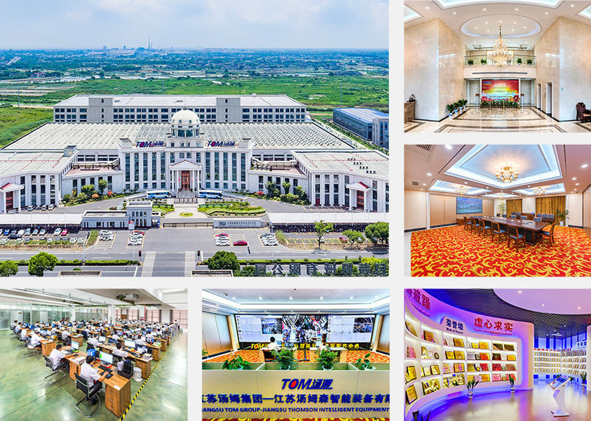 Jiangsu TOM Intelligent Equipment Co., Ltd., ligne de production du fabricant