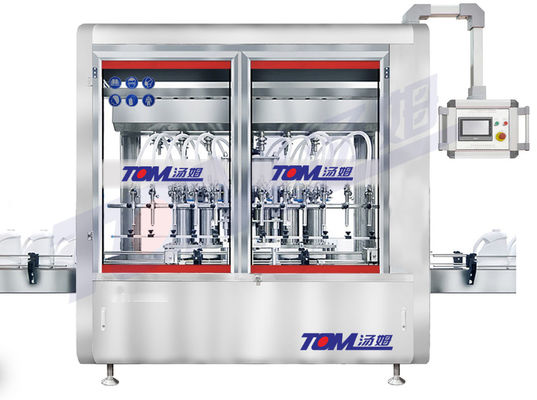 1L-5L machine automatique de remplissage d'huile comestible 6 buses 1200BPH