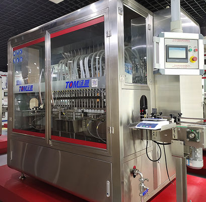 SUS304 Machine de remplissage de détergent à piston automatique liquide