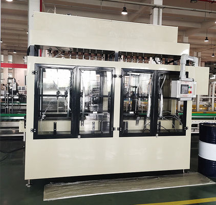 100 ml-1L 16 buses entièrement automatique contrôlée par PLC Machine de remplissage chimique Pour l'eau de Javel