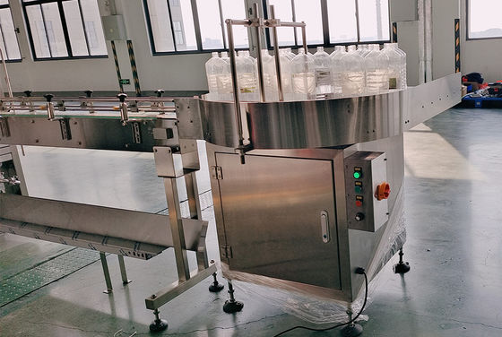 Table d'alimentation automatique rotative à grande vitesse pour bouteilles en plastique en verre