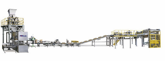 Machine d'emballage chimique contrôlée par PLC SS304 Vitesse d'emballage du matériau 300 sacs/heure