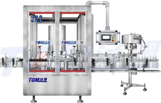 Machine automatique de couverture de détergent à huile de pesticide de 3000-6000 BPH FXX-6B