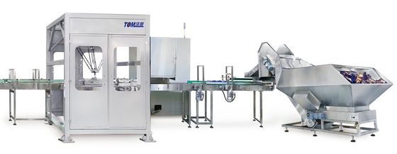 Machine à déchiffrer les bouteilles à grande vitesse pour placer les bouteilles vides avec précision