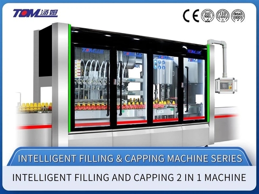 Machine de remplissage de liquide monobloc 2 en 1 3000 à 5000 BPH 50 à 1000 ml