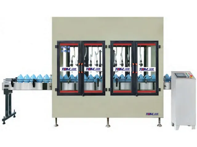 Machine de remplissage et de bouchage d'eau de Javel non m&eacute;tallique anti-corrosion 500ml-3000ml 2