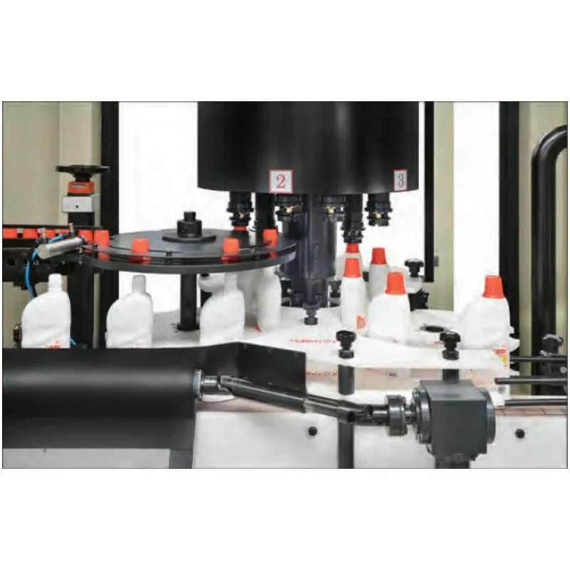 Machine de remplissage et de bouchage d'eau de Javel non m&eacute;tallique anti-corrosion 500ml-3000ml 5