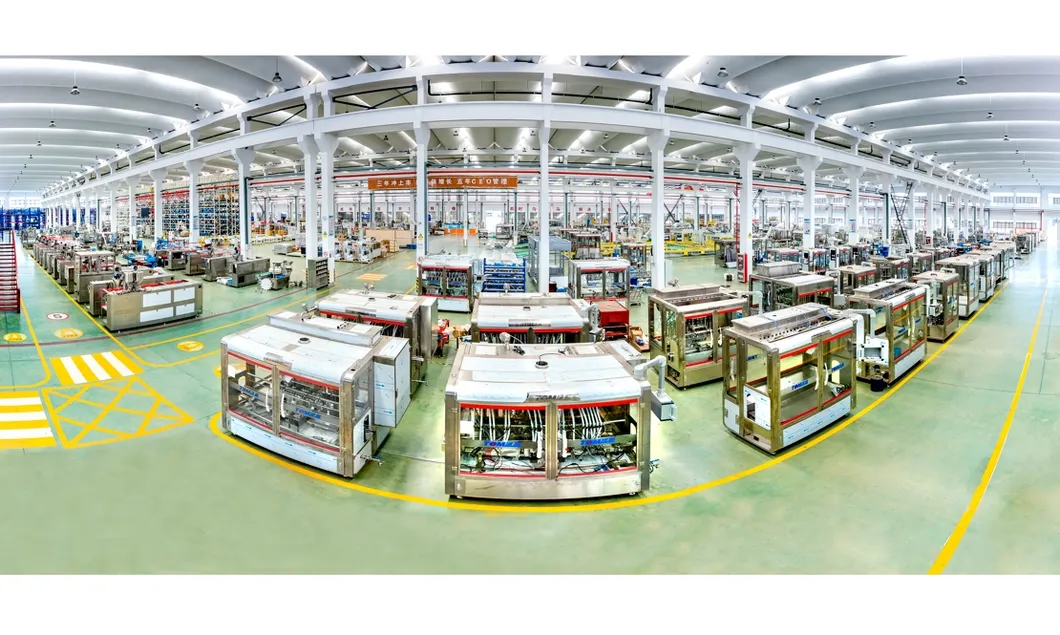 Machine automatique de remplissage de lubrifiants chimiques pour l'industrie 8