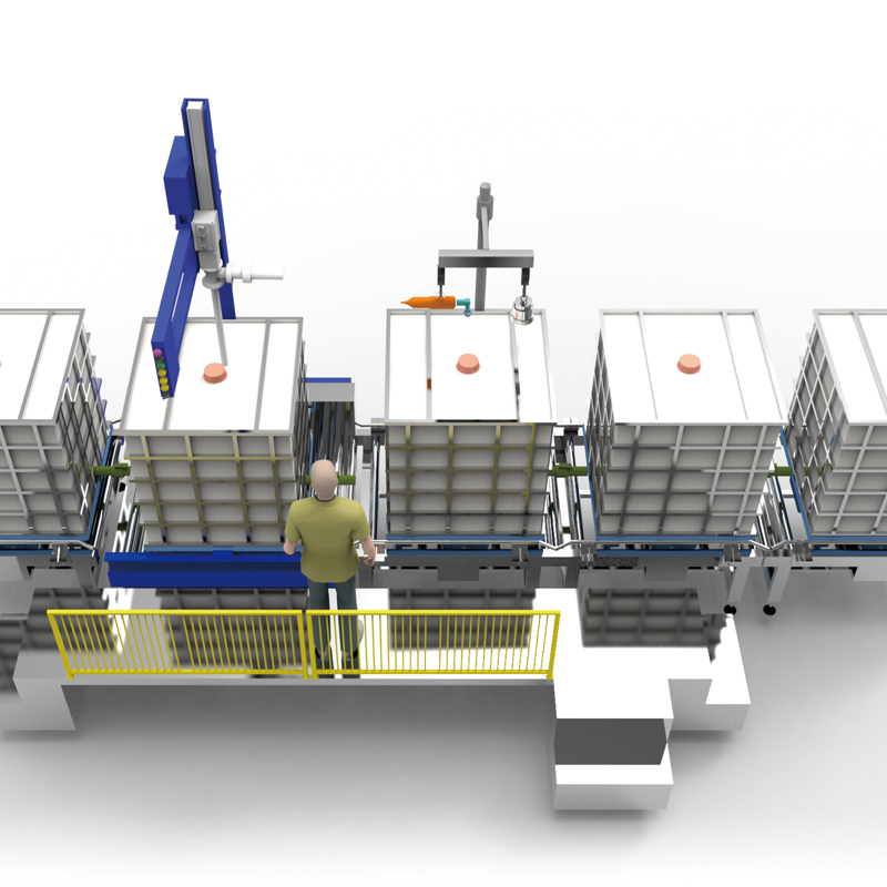 Machine d'emballage de produits chimiques avec source de gaz stable et faible consommation pour le remplissage de f&ucirc;ts de 200L pour l'emballage de liquides 2