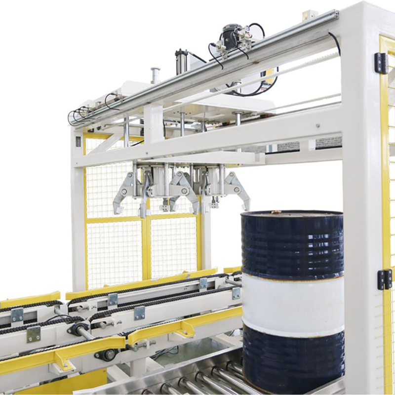 Machine d'emballage de produits chimiques avec source de gaz stable et faible consommation pour le remplissage de f&ucirc;ts de 200L pour l'emballage de liquides 4