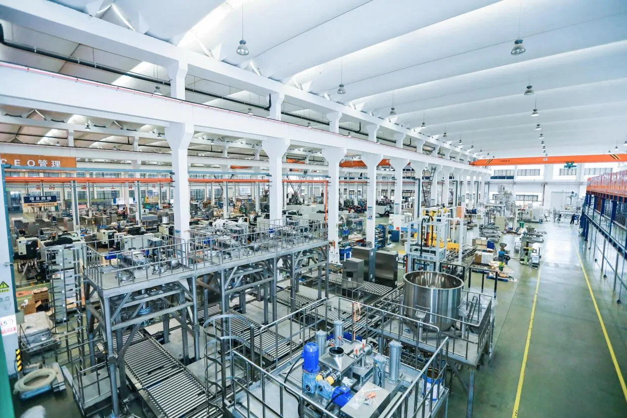 Machine d'emballage de produits chimiques avec source de gaz stable et faible consommation pour le remplissage de f&ucirc;ts de 200L pour l'emballage de liquides 11