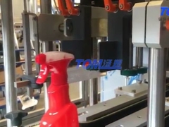 Machine automatique de remplissage et d'enveloppe à déclencheur pour shampooing, détergent et désinfectant