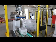 un palettiseur robot collaboratif